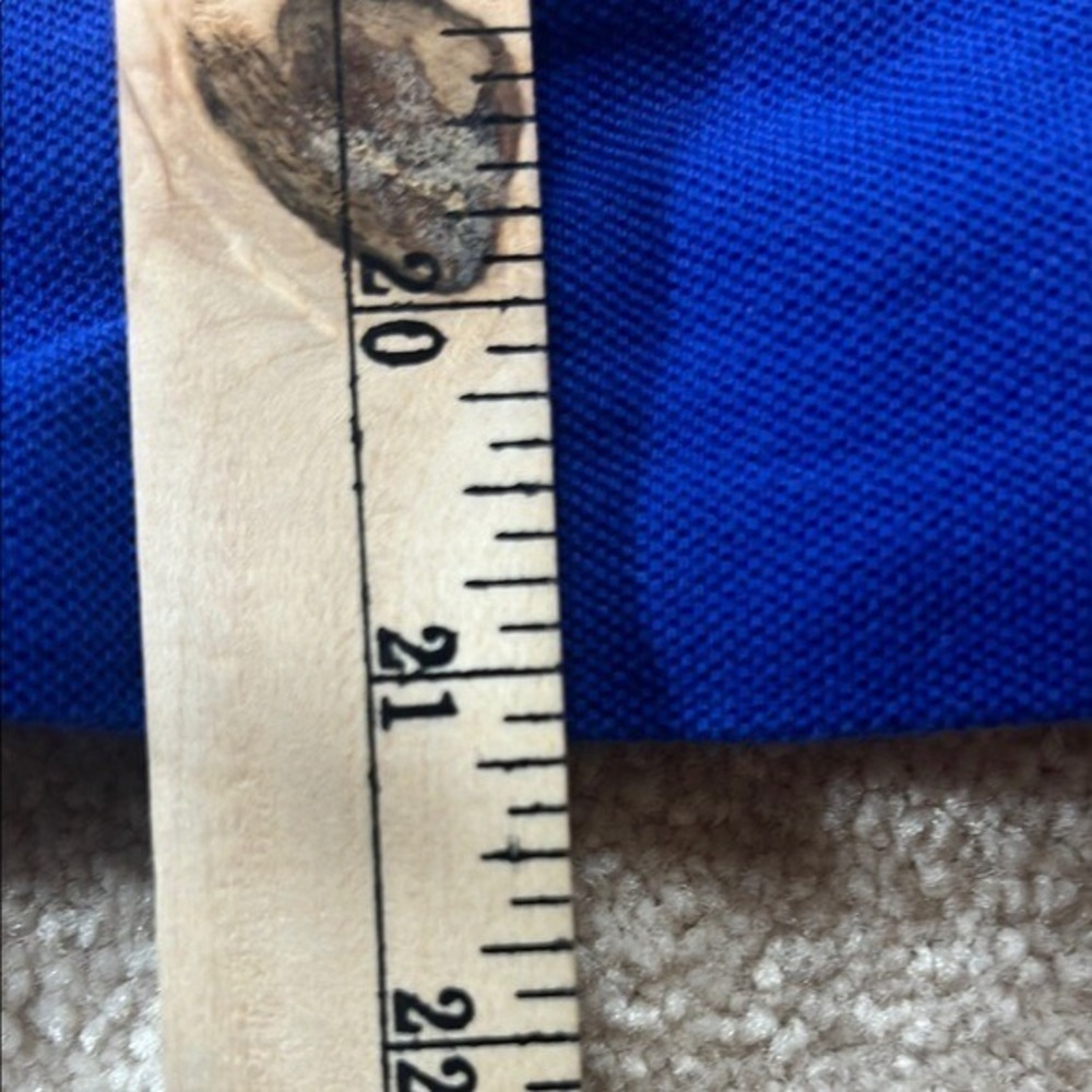 Polo Ralph Lauren Polo‎ Shirt Classic Fit Short Sleeve Blue kids Size M (10-12) - Picture 4 of 4